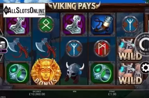 Reel Screen. Viking Pays from Inspired Gaming