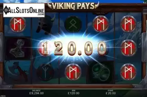 Win Screen 2. Viking Pays from Inspired Gaming