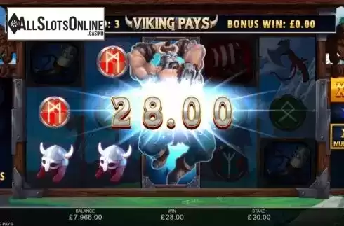 Free Spins 2. Viking Pays from Inspired Gaming