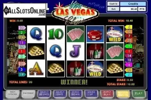 Screen3. Viva Las Vegas Classic from Ash Gaming