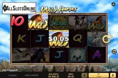 Win screen 3. Wild Horses (High5Games) from High 5 Games
