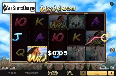 Win screen 2. Wild Horses (High5Games) from High 5 Games