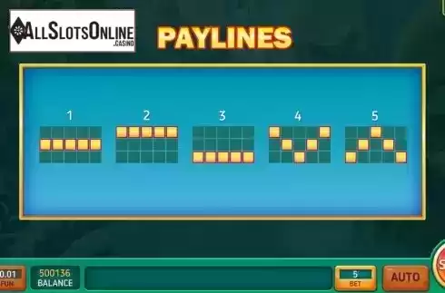 PayLines screen