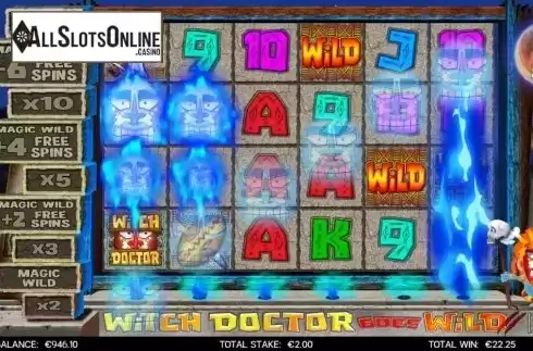 Free Spins 2. Witch Doctor Goes Wild from CORE Gaming