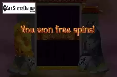 Free Spins Win Screen 2