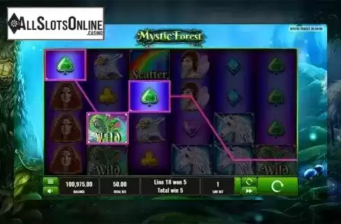 Game workflow 4. Mystic Forest (Playreels) from Playreels