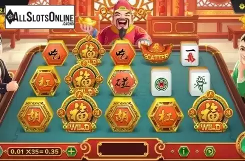 Reel Screen. Mahjong King (Dream Tech) from Dream Tech
