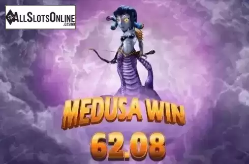 Win Screen. Medusa (Blueprint Gaming) from Blueprint