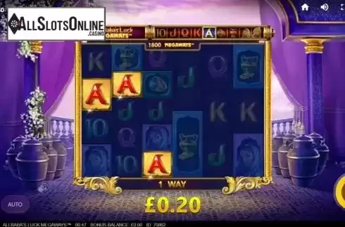 Win Screen 1. Ali Baba's Luck Megaways from Max Win Gaming