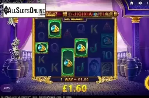 Win Screen 3. Ali Baba's Luck Megaways from Max Win Gaming