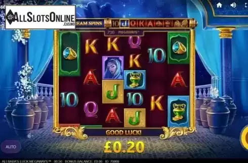 Free Spins 2. Ali Baba's Luck Megaways from Max Win Gaming