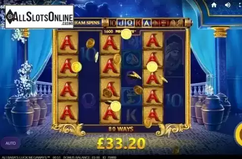 Free Spins 4. Ali Baba's Luck Megaways from Max Win Gaming