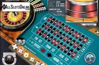 Screen1. American Roulette (Rival) from Rival Gaming
