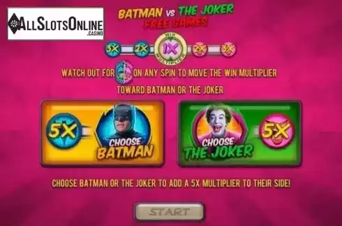 Screen6. Batman & The Joker Jewels from Playtech