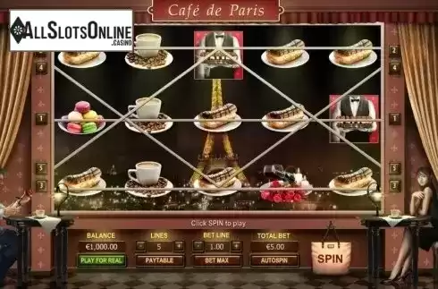 Reel Screen. Cafe de Paris (GameScale) from GameScale