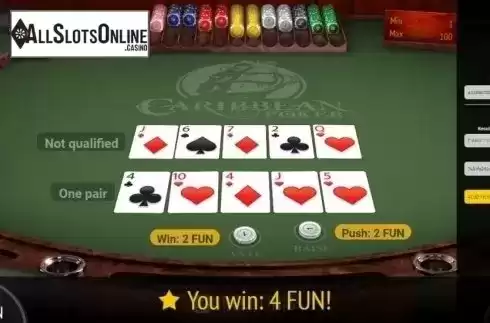 Provable Fairness. Caribbean Poker (BGaming) from BGAMING