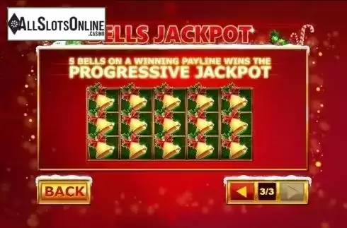 Paytable 3. Christmas Jackpot Bells from Playtech