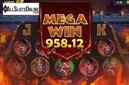 Mega Win. Clash of Three Kingdoms from Dream Tech