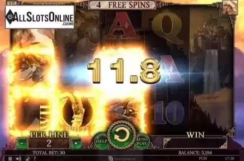 Free Spins 3. Demi Gods II 15 Edition from Spinomenal