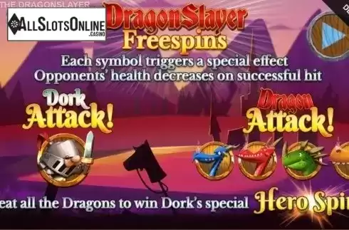 Free Spins 2. Dork the Dragon Slayer from Blueprint