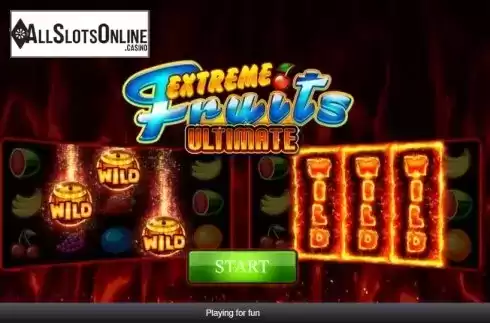 Start Screen. Extreme Fruits Ultimate from Playtech