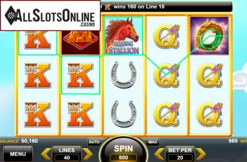Win Screen 1. Flying Horse (Spin Games) from Spin Games