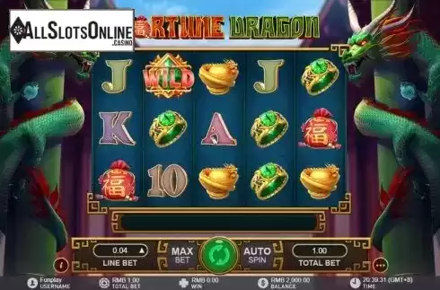 Reel Screen. Fortune Dragon (GamePlay) from GamePlay