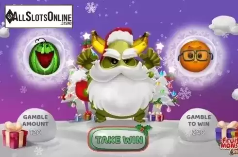 Gamble. Fruit Monster Christmas from Spinmatic