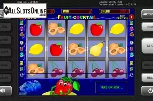 Win Screen. Fruit Cocktail (Igrosoft) from Igrosoft