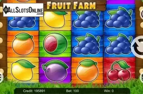 Reel Screen. Fruit Farm (Kajot Games) from KAJOT