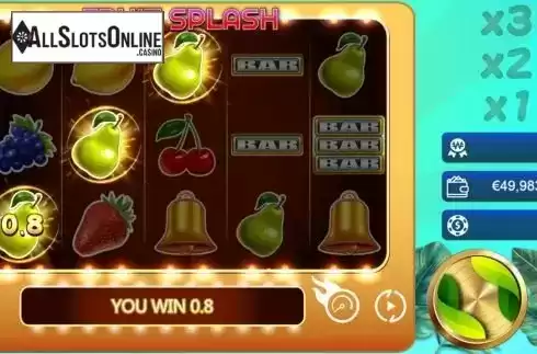 Win screen 2. Fruit Splash (Manna Play) from Manna Play