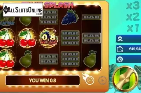 Win screen 3. Fruit Splash (Manna Play) from Manna Play