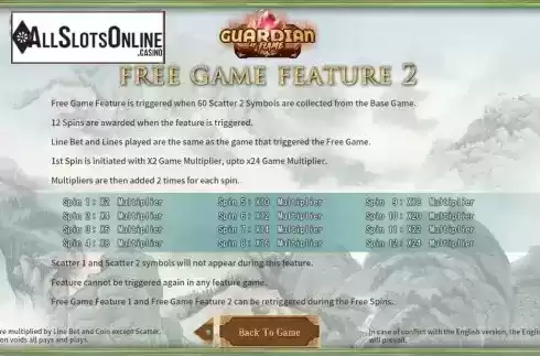 Free Game feature screen 2