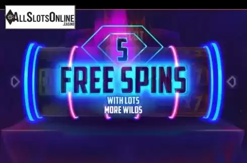 Free spins screen. Hot Slot (Cayetano Gaming) from Cayetano Gaming