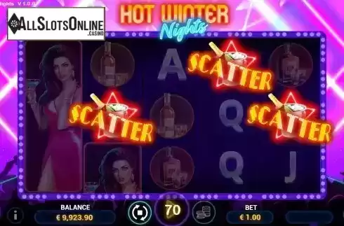 Free Spins Game screen