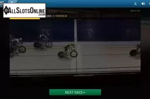 Win Screen. Instant Virtual Cycling from 1X2gaming