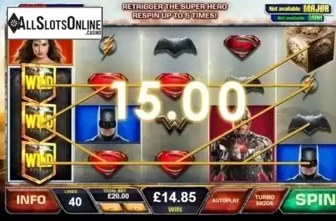 Win Screen 3. Justice League (Playtech) from Playtech Vikings
