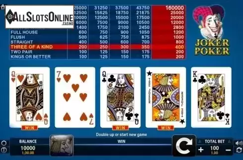 Screen 3. Joker Poker (FUGA Gaming) from FUGA Gaming