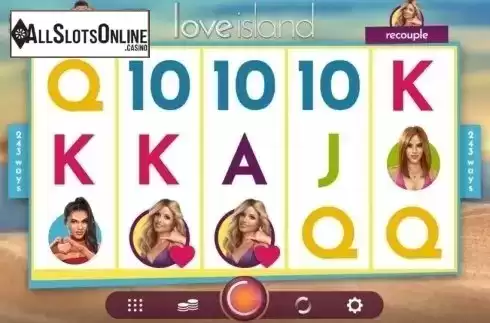 Reel Screen. Love Island (Microgaming) from Microgaming