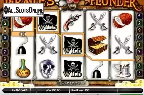 Win Screen 2. Pirate's Plunder (Gamesys) from Gamesys