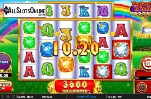 Win Screen 2. Rainbow Riches Megaways from Barcrest