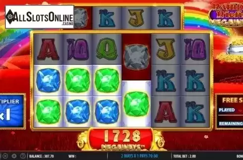 Free Spins 3. Rainbow Riches Megaways from Barcrest