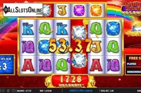 Free Spins 4. Rainbow Riches Megaways from Barcrest