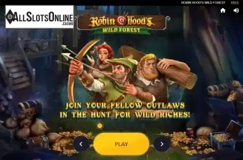 Start Screen. Robin Hoods Wild Forest from Red Tiger