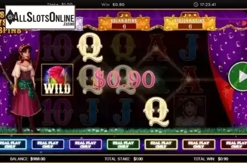 Wild Screen 1. Rosella`s Mystical Spins from CORE Gaming