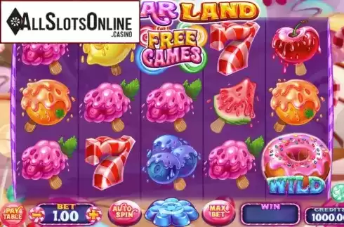Reel Screen. Sugar Land (Felix Gaming) from Felix Gaming
