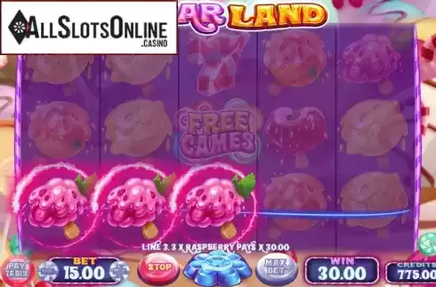 Win Screen 2. Sugar Land (Felix Gaming) from Felix Gaming