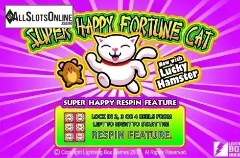 Screen2. Super Happy Fortune Cat from Lightning Box