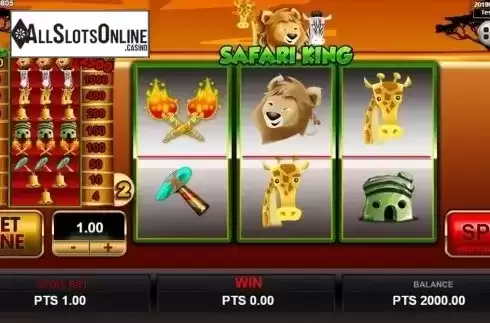 Reel Screen. Safari King (Spadegaming) from Spadegaming