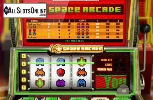 Win screen 2. Space Arcade (SkillOnNet) from SkillOnNet